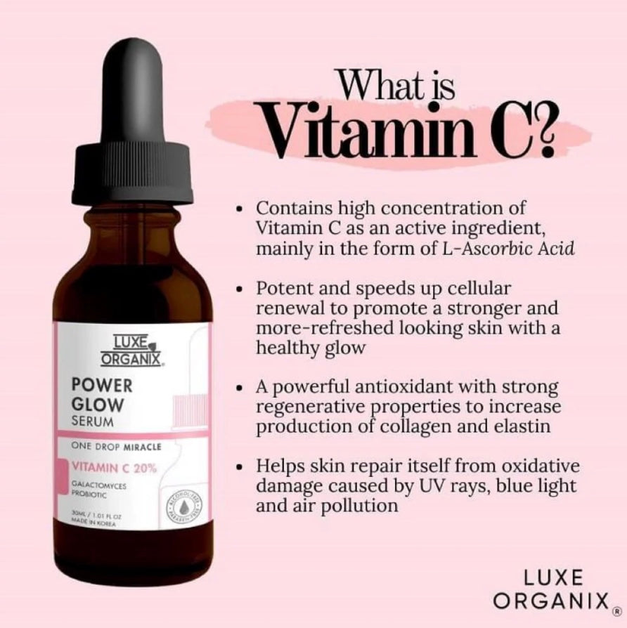 Luxe Organix Power Glow Vita Glow Serum