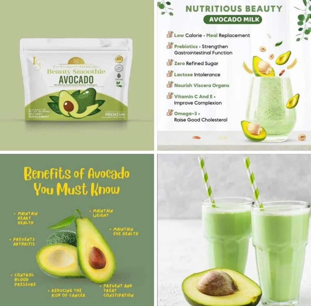 Luxe Slim Beauty Smoothie Avocado