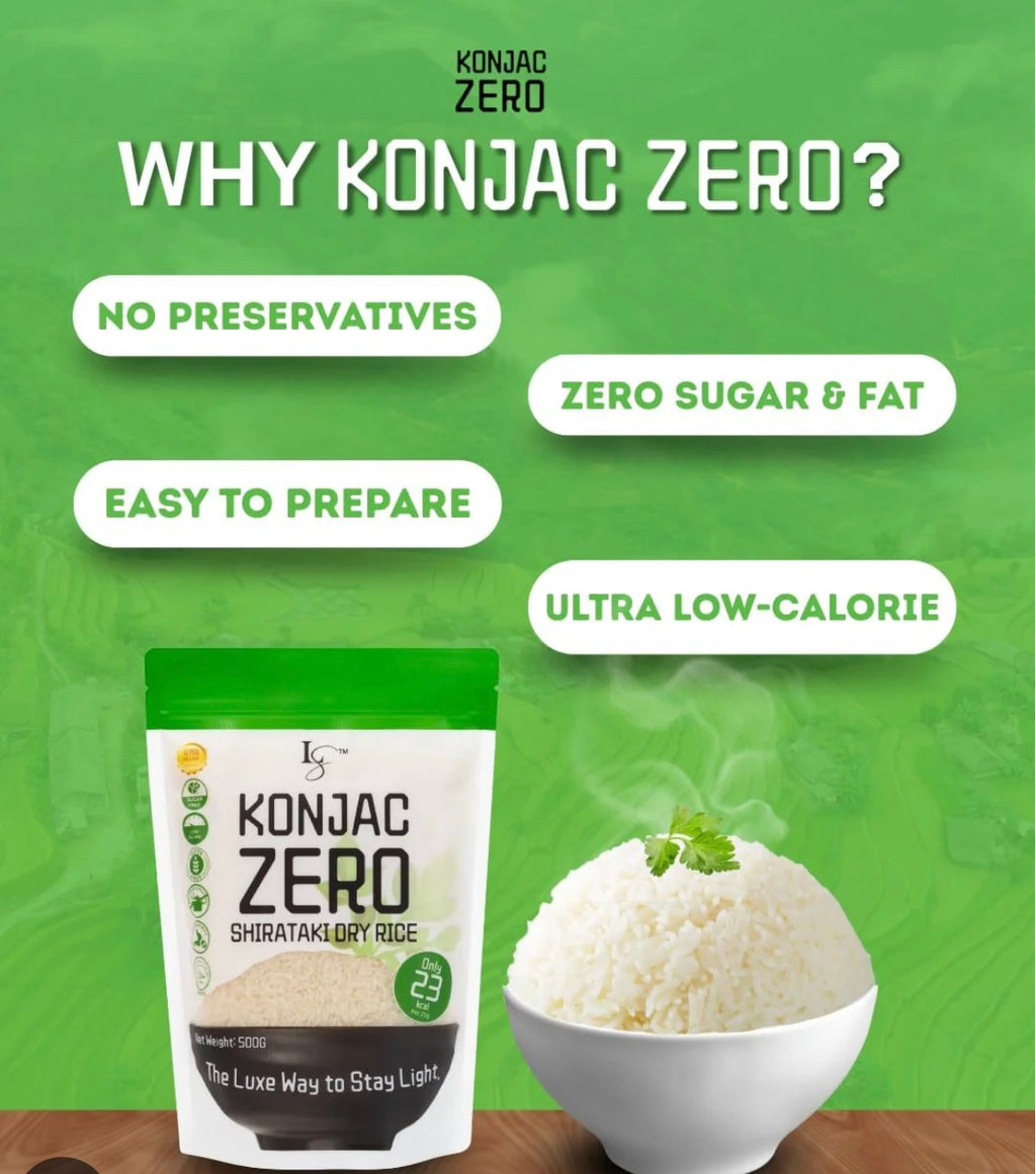 Luxe Slim Konjac Zero Shirataki Dry Rice