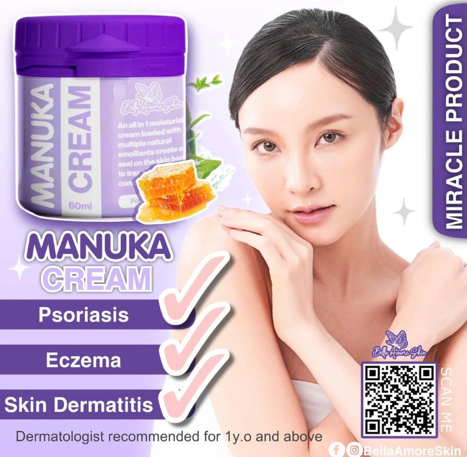 Manuka Cream By Bella Amore Skin All In 1 Miracle