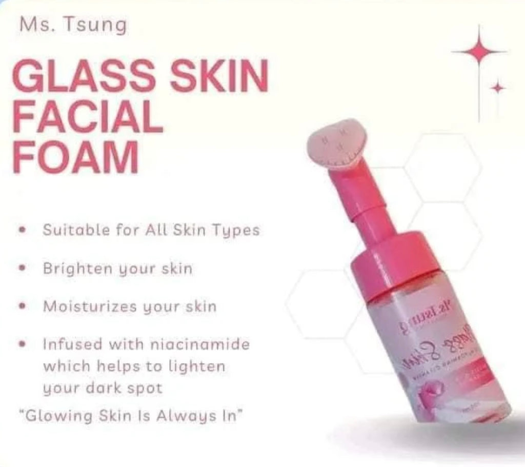 Ms Tsung Glass Skin Facial Foaming Cleanser