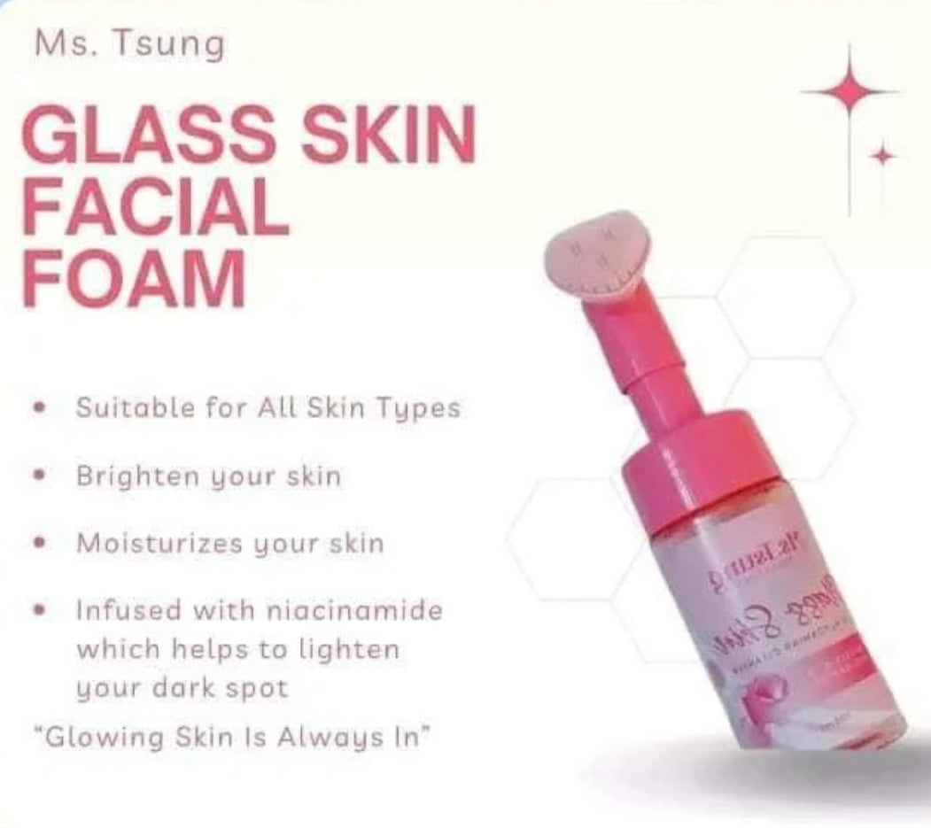 Ms Tsung Glass Skin Facial Foaming Cleanser