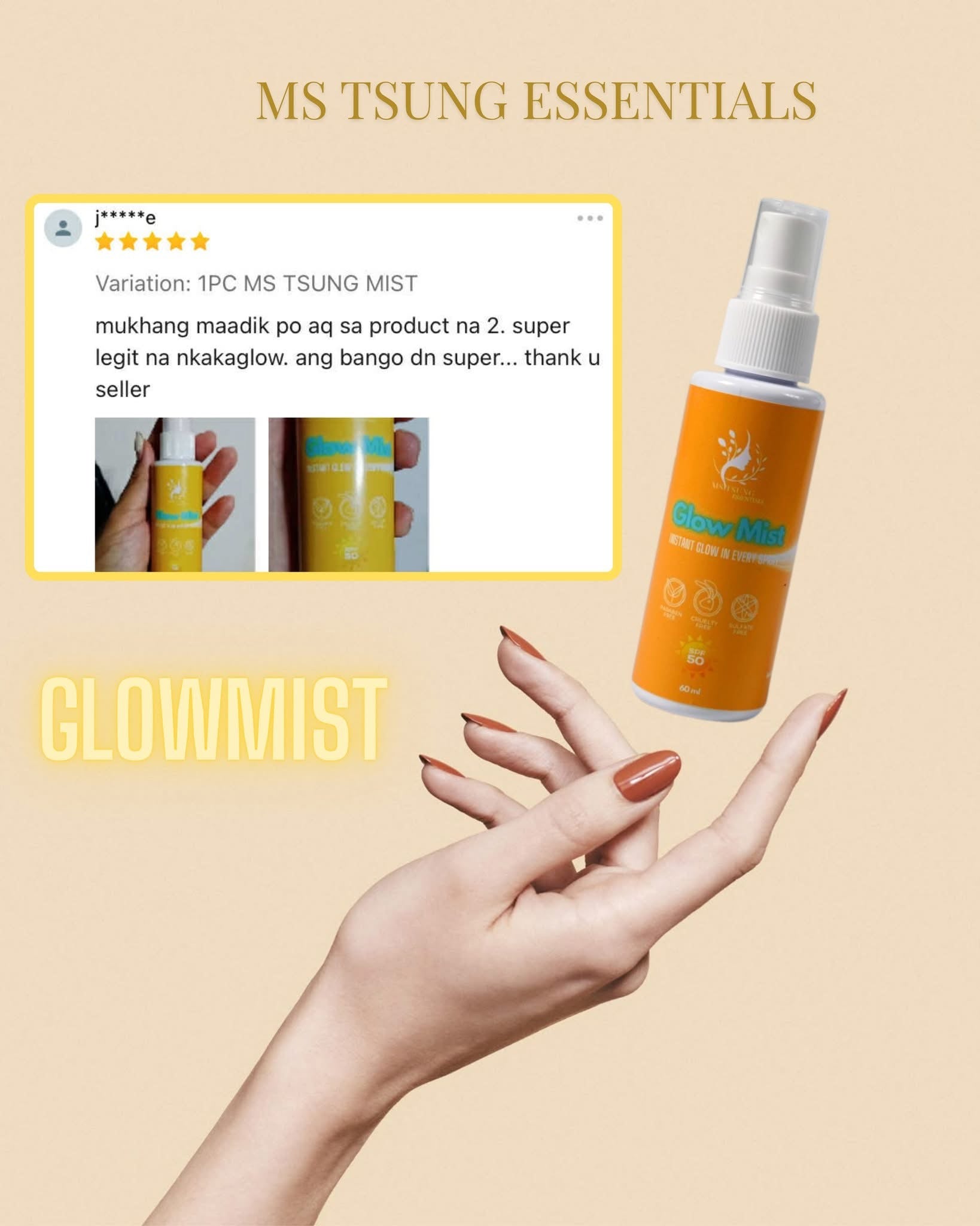 Ms Tsung Glow Mist