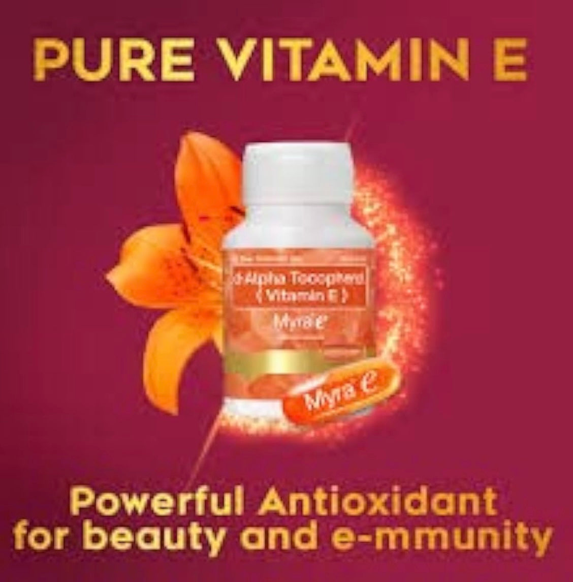 Myra E 400 I.U Vitamin E Capsule