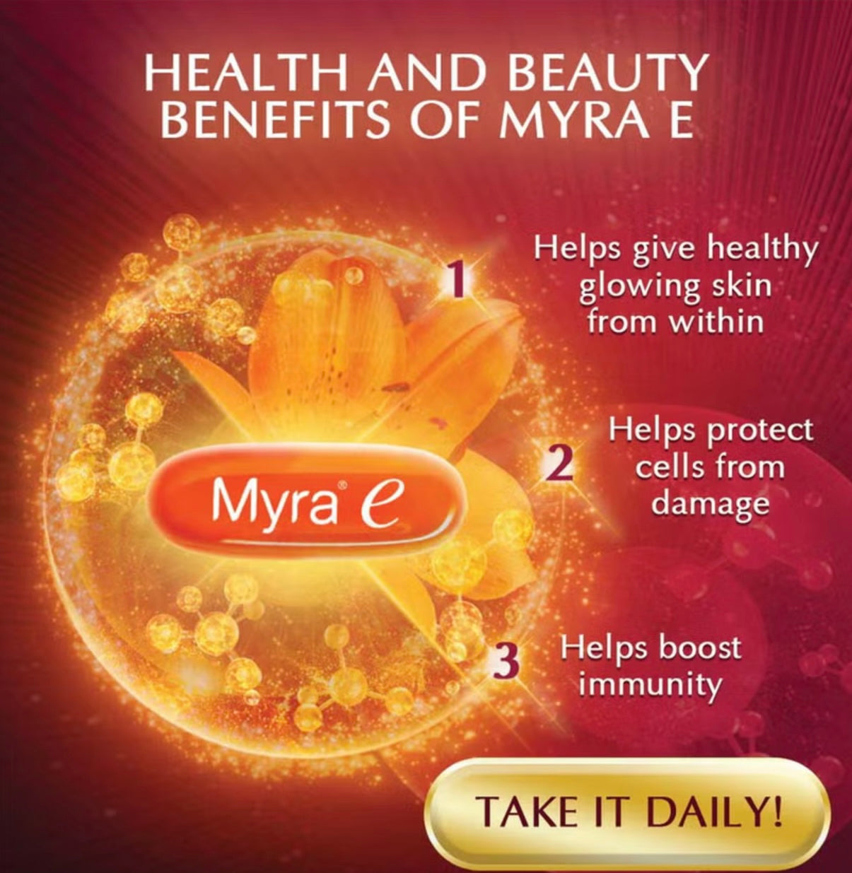 Myra E 400 I.U Vitamin E Capsule