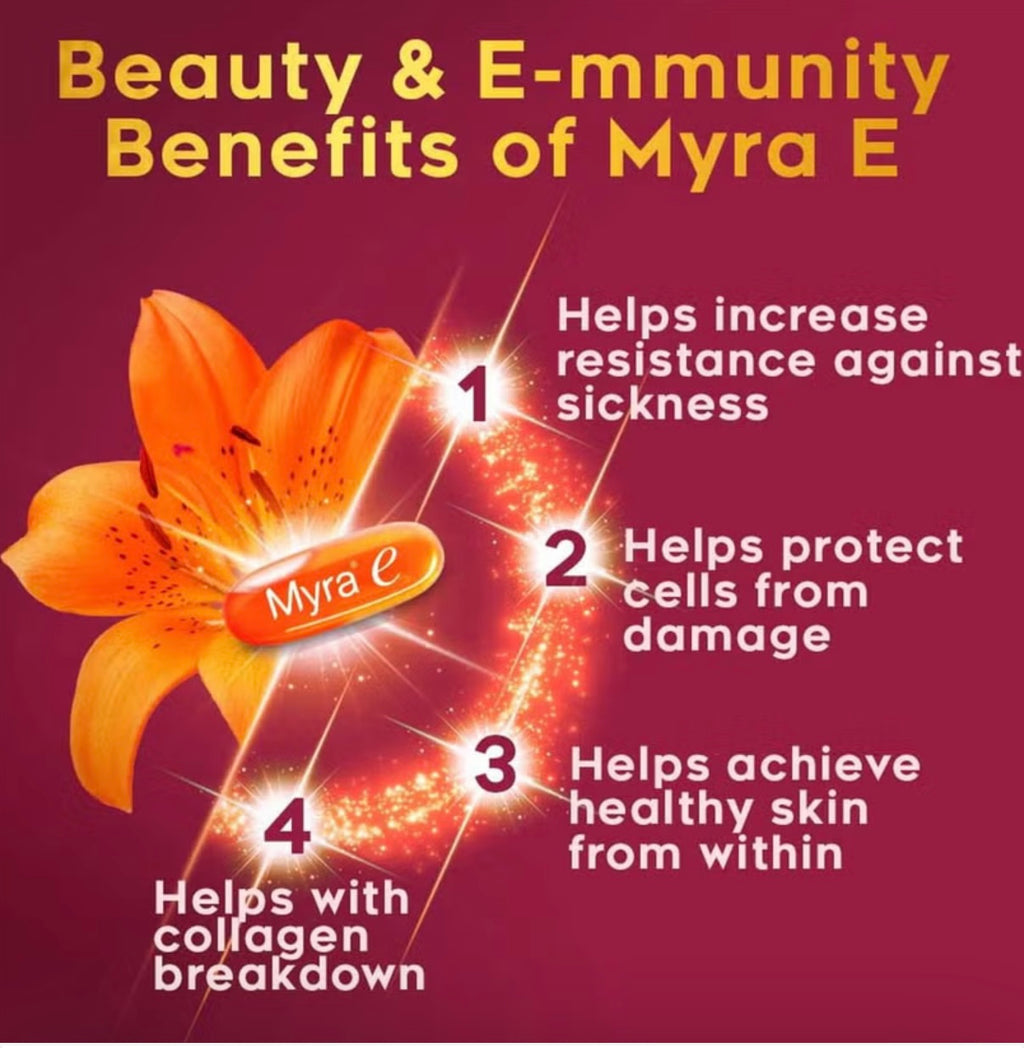 Myra E 400 I.U Vitamin E Capsule