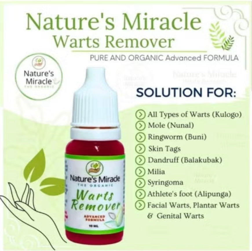 Nature’s Miracle Warts Remover