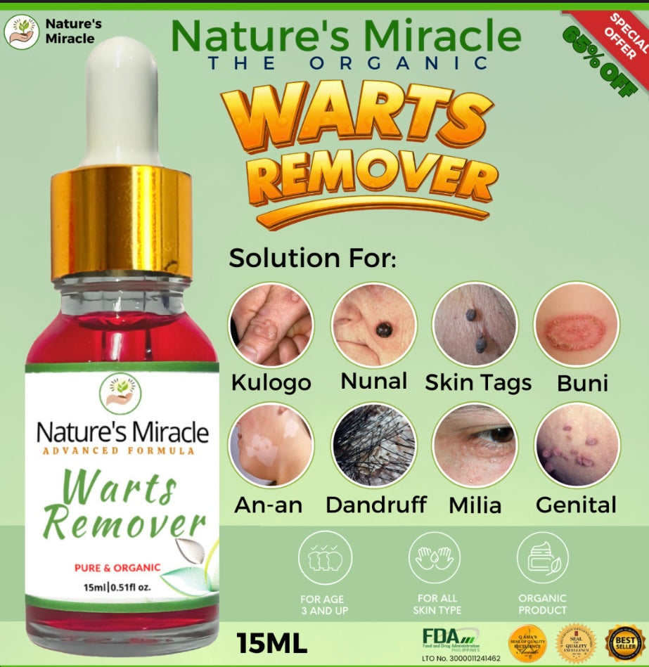 Nature’s Miracle Warts Remover