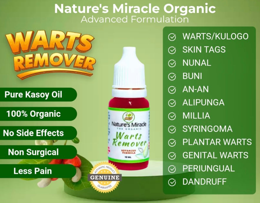 Nature’s Miracle Warts Remover