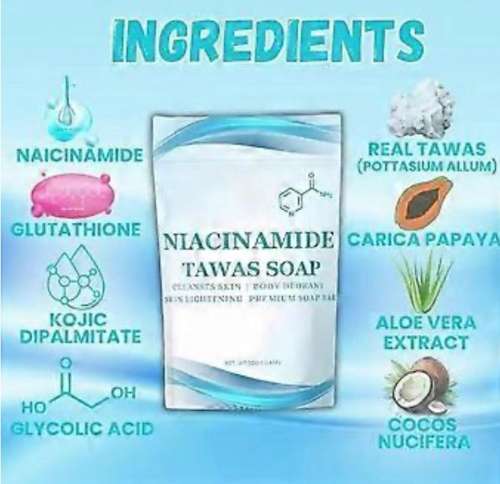 Niacinamide Tawas Soap