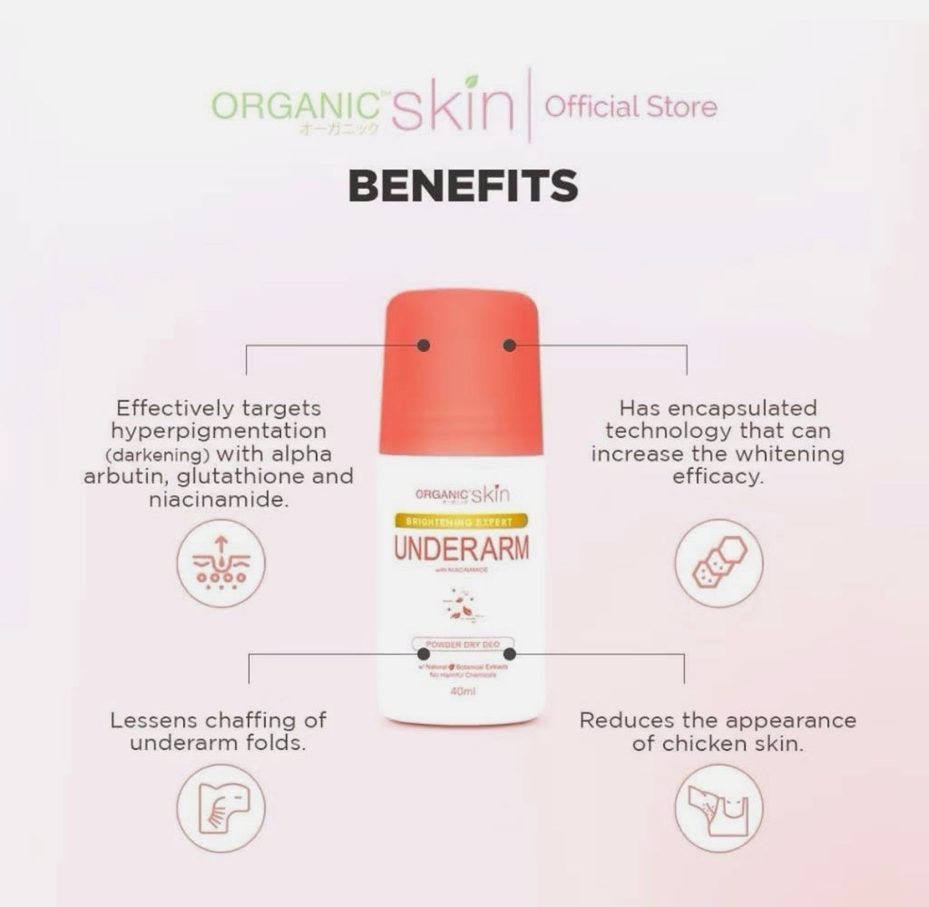 Organic Skin Underarm Deodorant