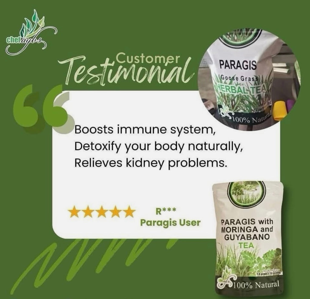 Paragis With Moringa And Guyabano Tea