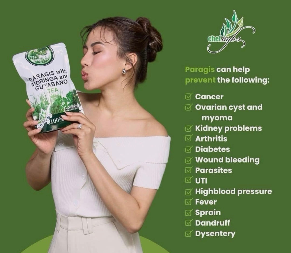 Paragis With Moringa And Guyabano Tea