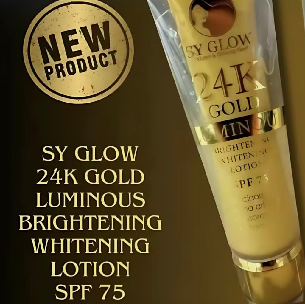 SY Glow 24k Gold Lotion Spf75