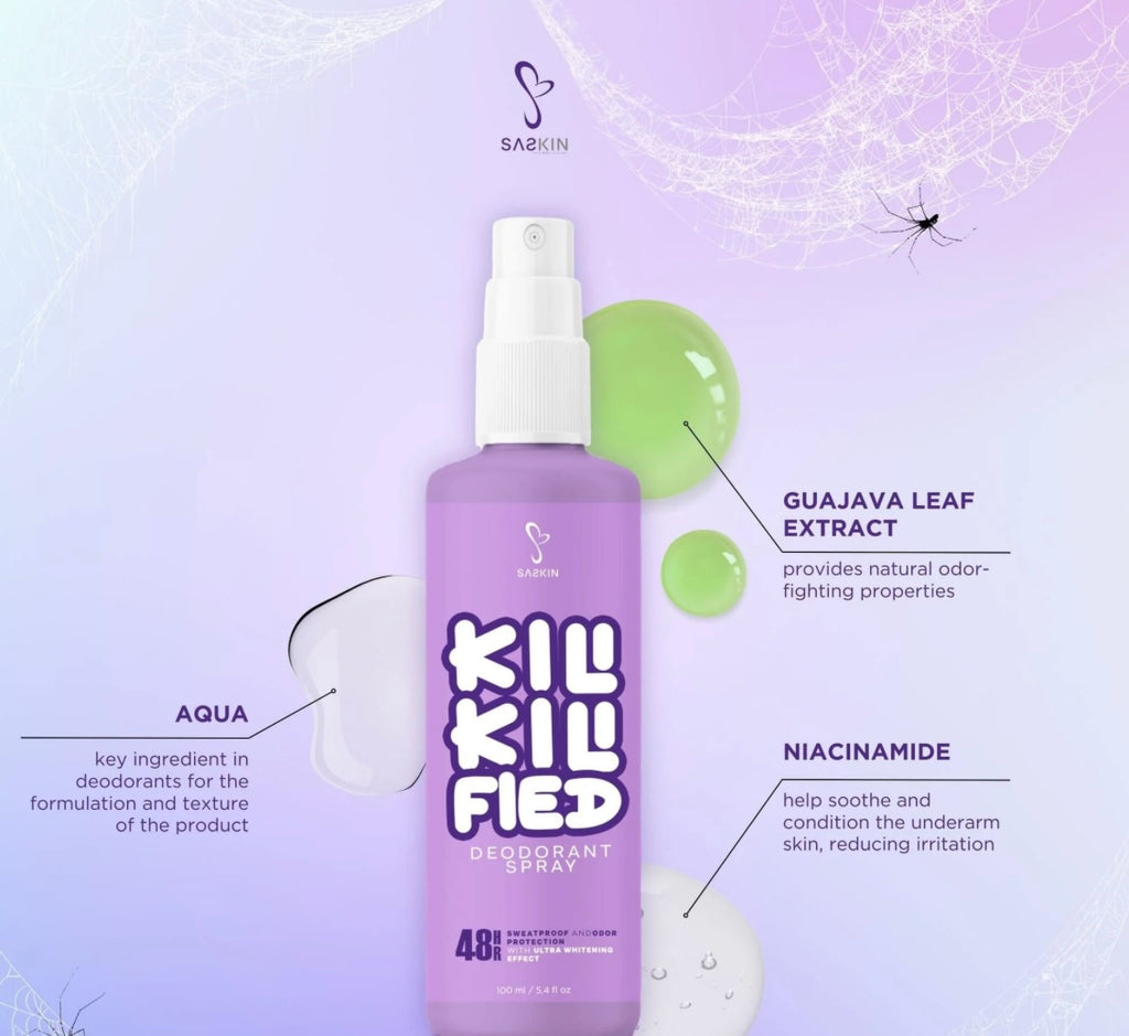 Saskin Kili Kili Fied Deodorant Spray