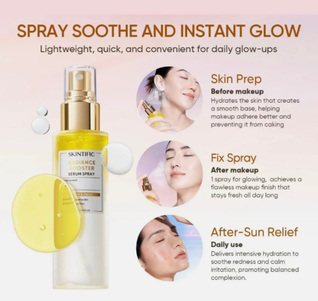 Skintific Radiance Booster Serum Spray