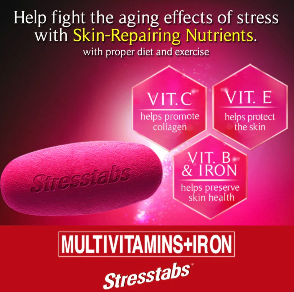Stresstabs Multivitamins + Iron