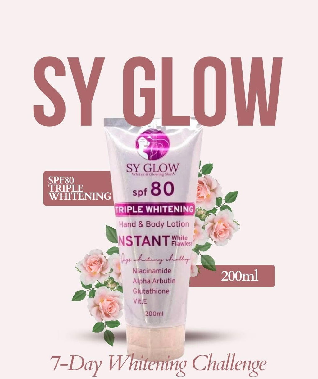 Sy Glow Triple Whitening Lotion Spf80