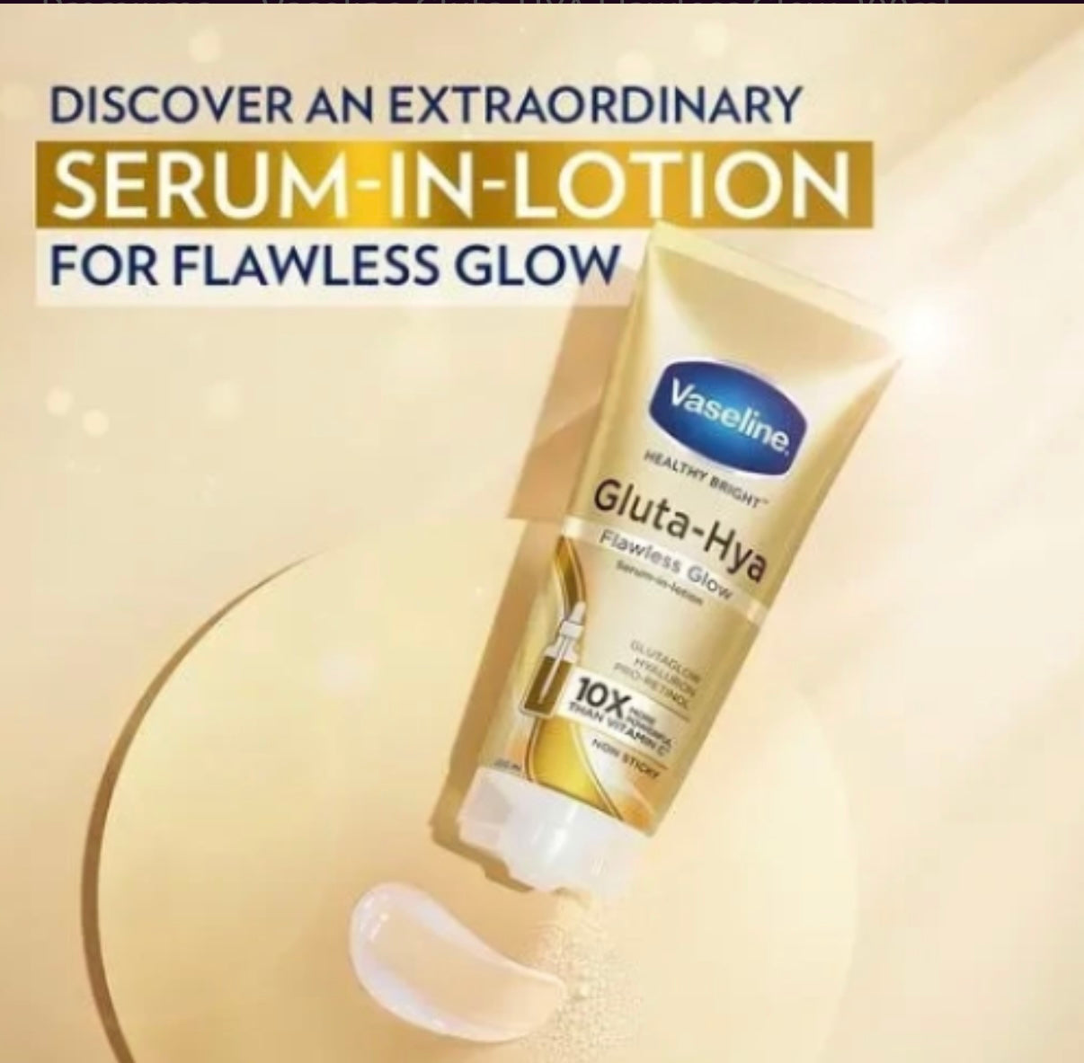 Vaseline Gluta Hya Flawless Glow Serum Lotion