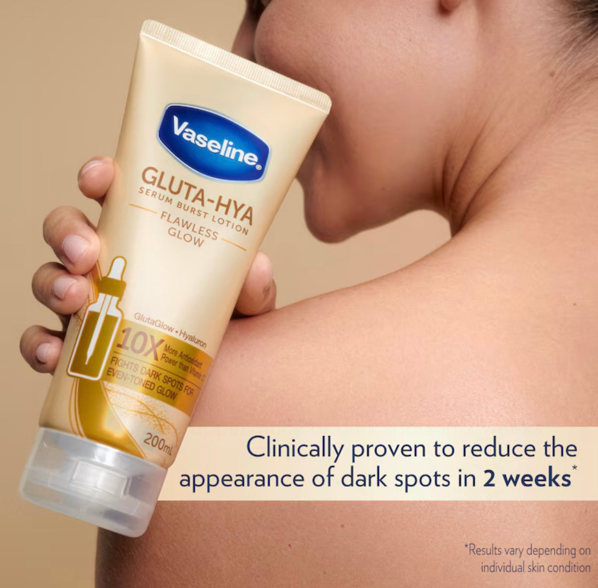 Vaseline Gluta Hya Flawless Glow Serum Lotion
