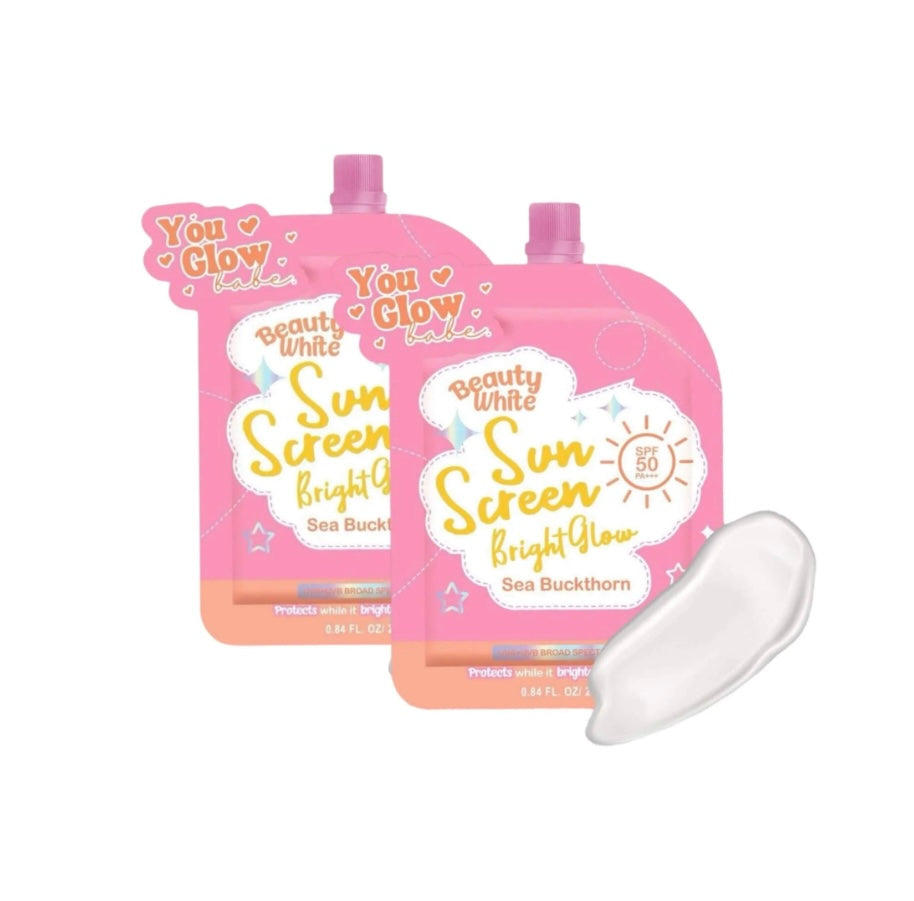 You Glow Beauty White Twin Pack Sunscreen Spf50