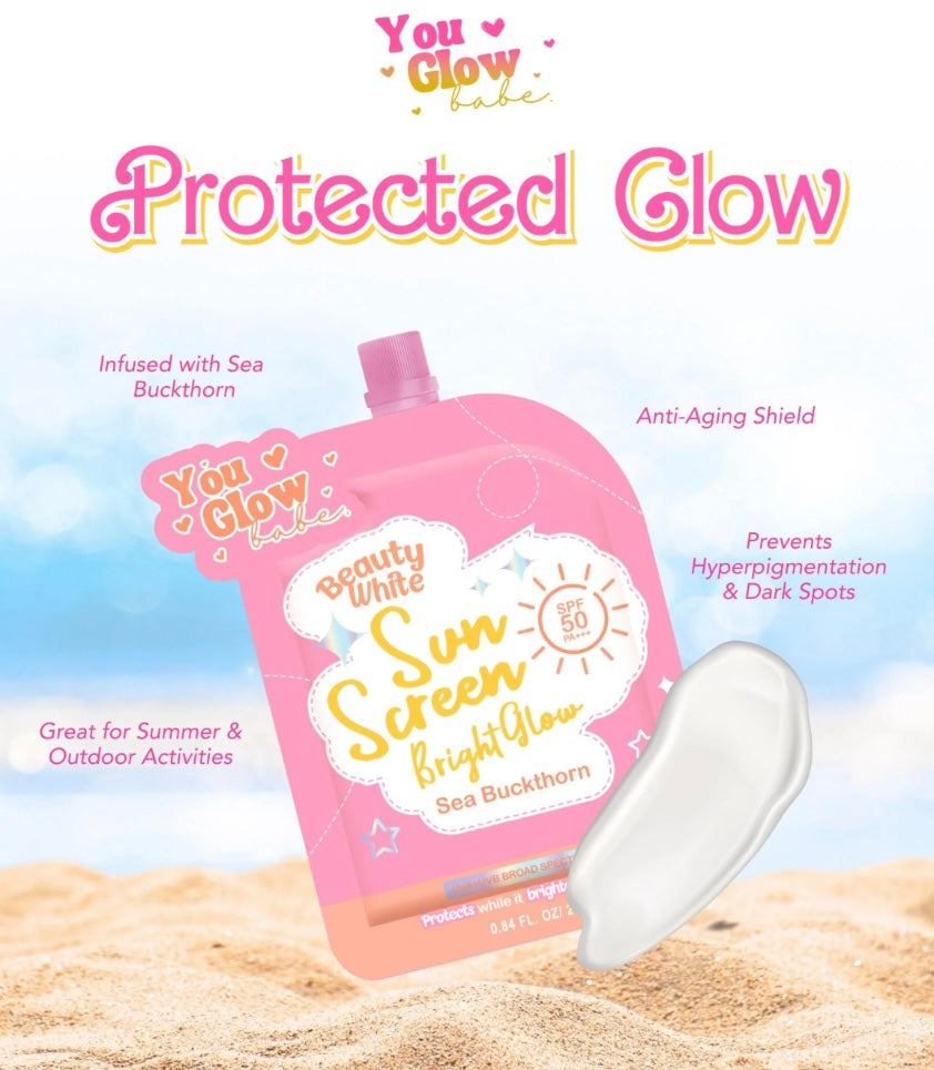 You Glow Beauty White Twin Pack Sunscreen Spf50